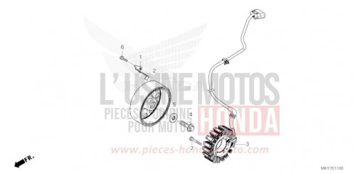 GENERATRICE CBR650RAT de 2026